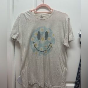 Preppy smiley face shirt
